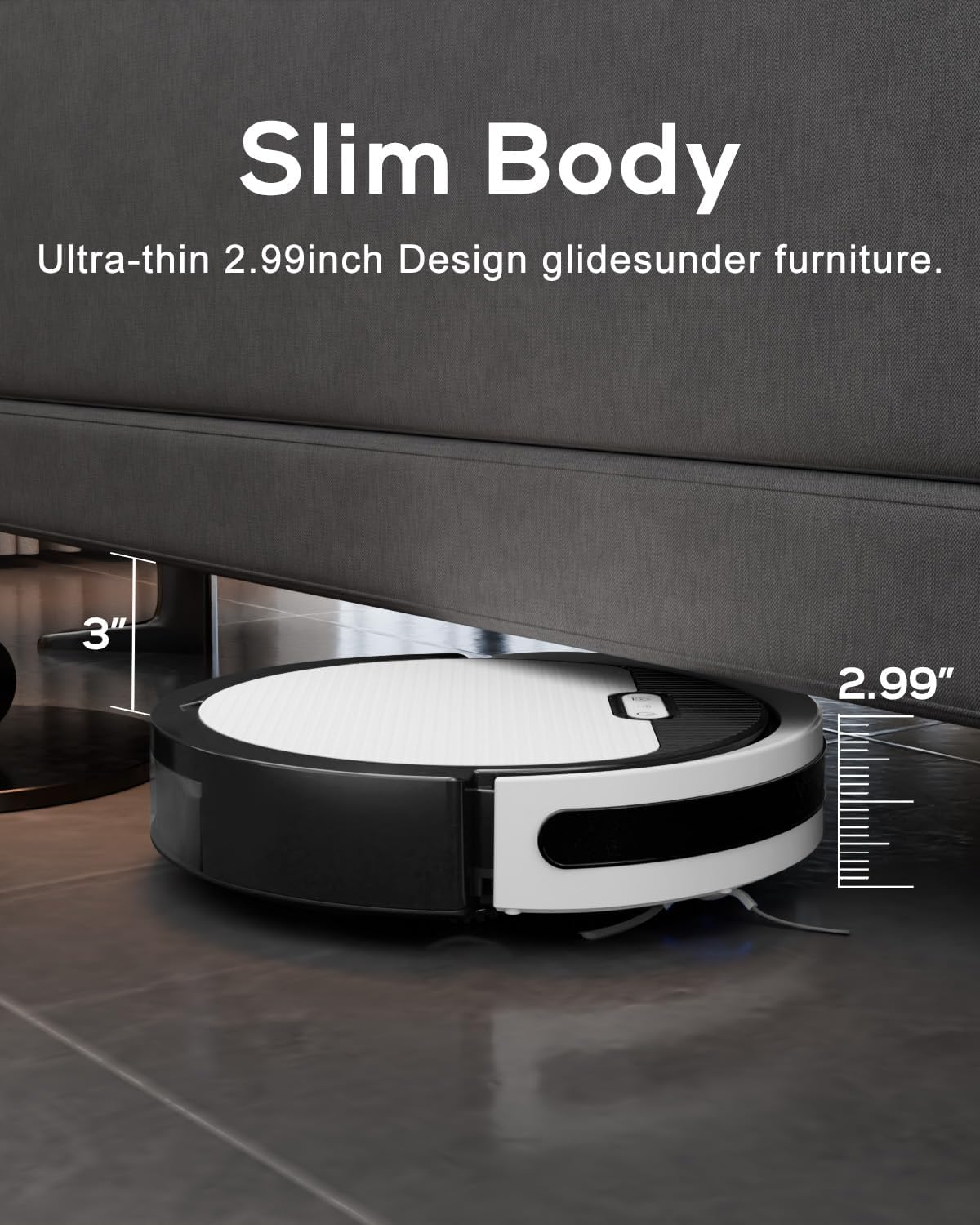 3-in-1 Robot Vacuum and Mop Combo with 5000Pa Powerful Suction