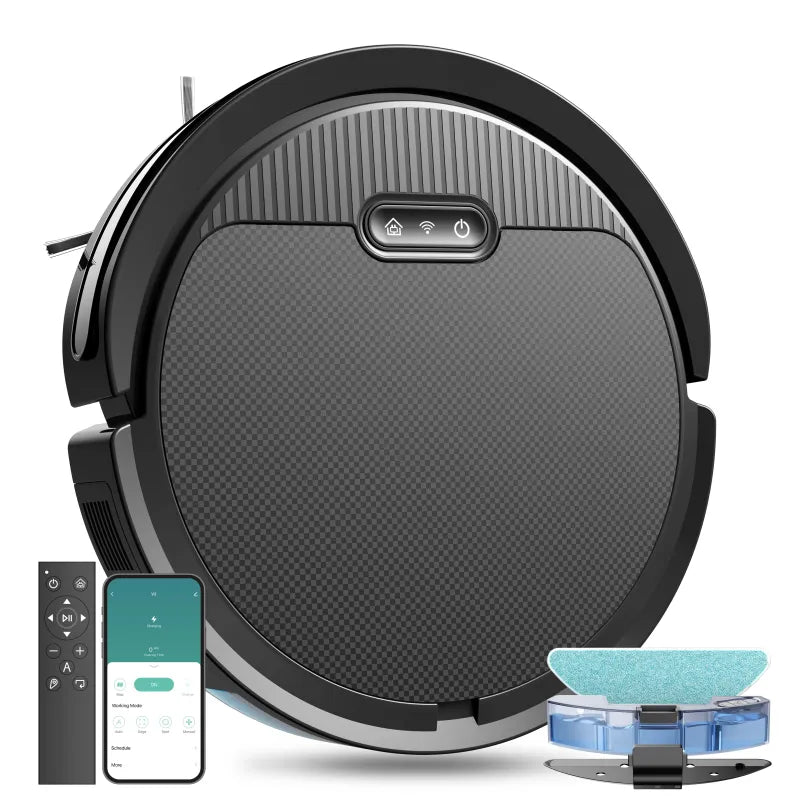 3-in-1 Robot Vacuum and Mop Combo with 5000Pa Powerful Suction