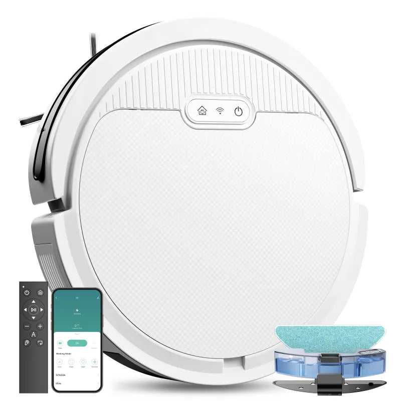 3-in-1 Robot Vacuum and Mop Combo with 5000Pa Powerful Suction