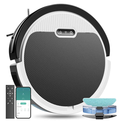 3-in-1 Robot Vacuum and Mop Combo with 5000Pa Powerful Suction