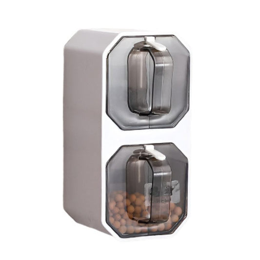 AromaHold – Sleek Wall Spice Containers Without Drilling Needed