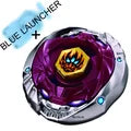 Beyblade with Blue Launcher