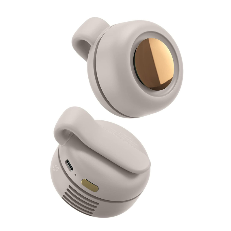 Bladeless Mini Clip Fan – USB Rechargeable Quiet Cooling