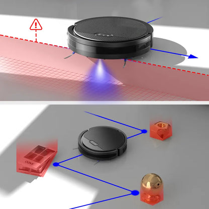 3-in-1 Robot Vacuum and Mop Combo with 5000Pa Powerful Suction