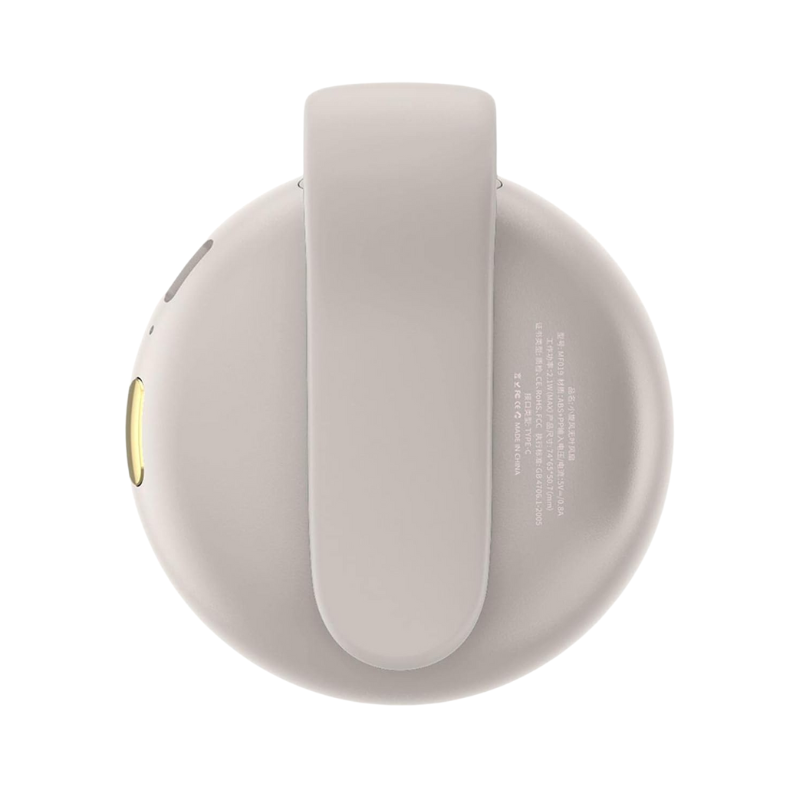 Bladeless Mini Clip Fan – USB Rechargeable Quiet Cooling