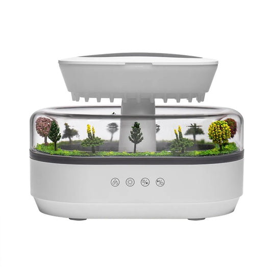 ZenScape - Ultrasonic Landscape Aroma Diffuser with Raindrop Mist
