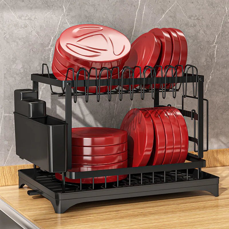 NeatNest - Compact Dish Drying Rack for Organized Kitchen Spaces