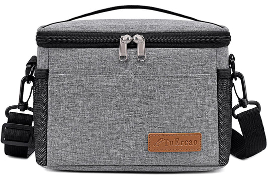 Mini Leakproof Soft Cooler Bag in Dark Grey