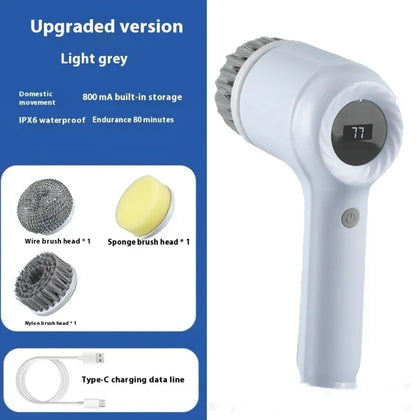ScrubEase – Electric Kitchen Brush for Effortless Cleaning
