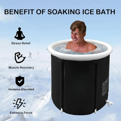 Inflatable Ice Bath Tub – Portable Insulated Recovery Solution