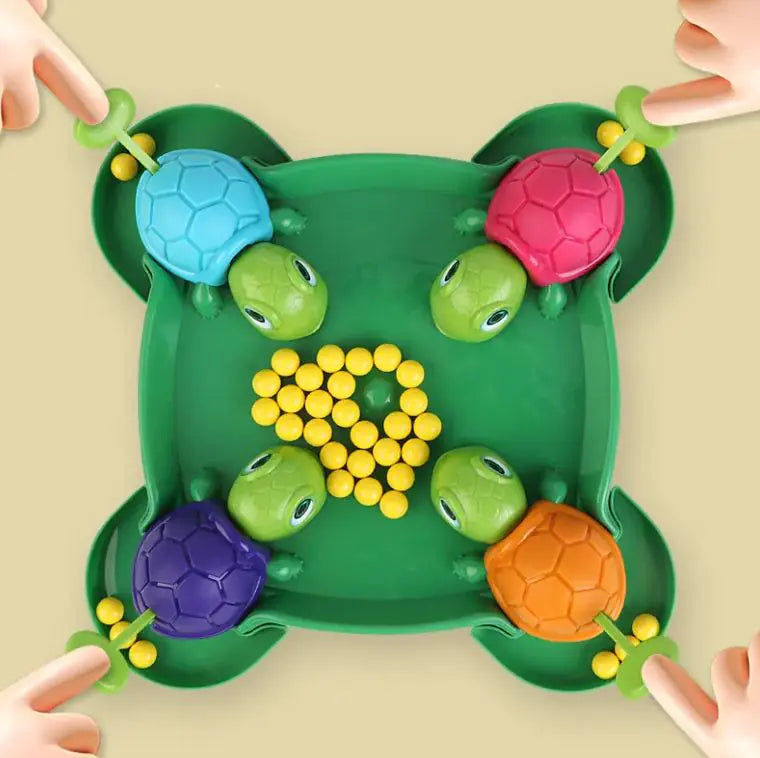 Children Grab Food Turtle Turtle Eat Beans Grab Beads Board Game Set