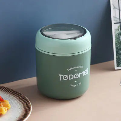 MealSip Duo - Insulated Stainless Steel Lunch Box and Cup Set