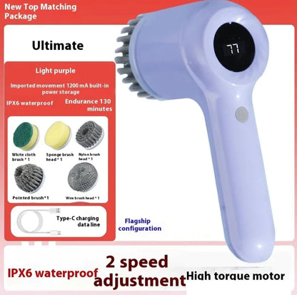 ScrubEase – Electric Kitchen Brush for Effortless Cleaning