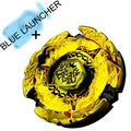 Beyblade with Blue Launcher