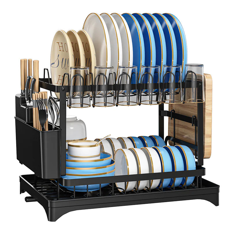NeatNest - Compact Dish Drying Rack for Organized Kitchen Spaces