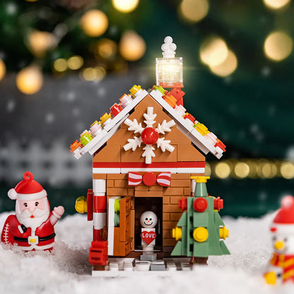 Christmas Themed Brick Craft Building Blocks Kit