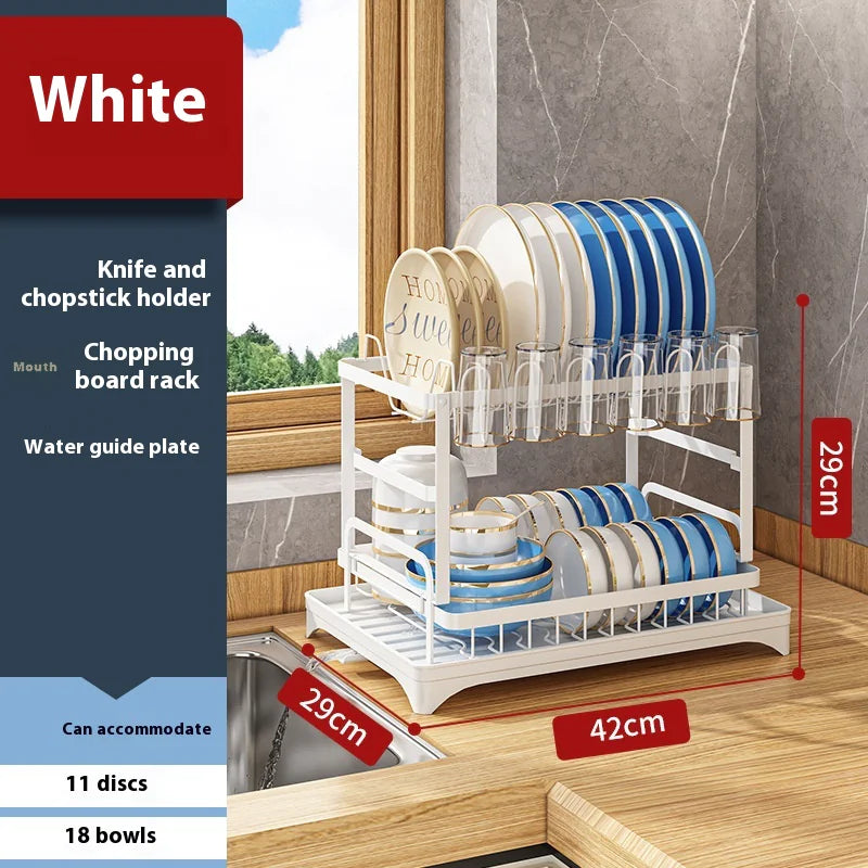 NeatNest - Compact Dish Drying Rack for Organized Kitchen Spaces