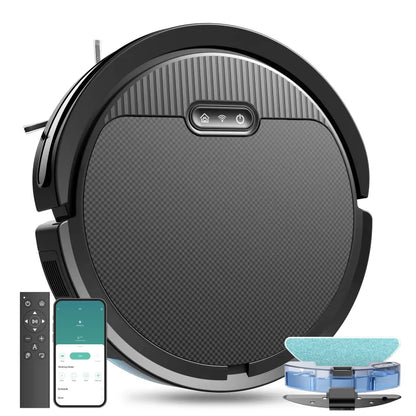 3-in-1 Robot Vacuum and Mop Combo with 5000Pa Powerful Suction