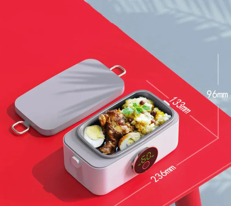 HeatMate - Electric Stainless Steel Bento Lunch Box for Meals