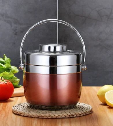 BentoHeat Duo – Stainless Steel Insulated Lunch Box Set