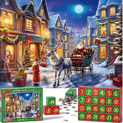 24-Box Christmas Advent Puzzle