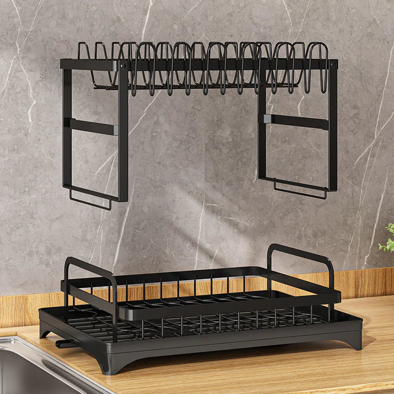 NeatNest - Compact Dish Drying Rack for Organized Kitchen Spaces