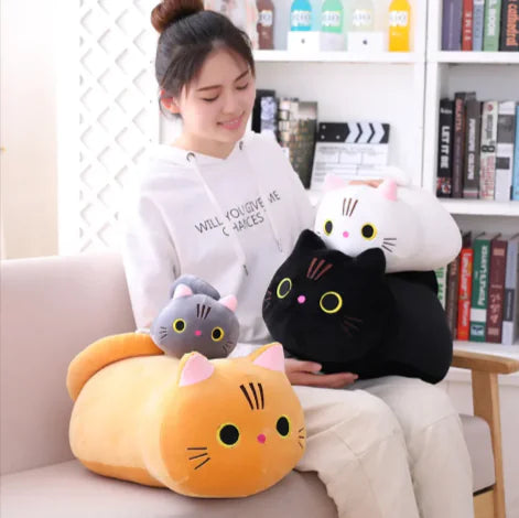 Cute Cartoon Pet Plush Pillow Doll