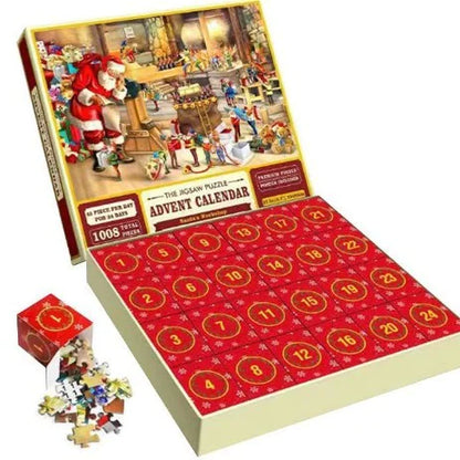 24-Box Christmas Advent Puzzle