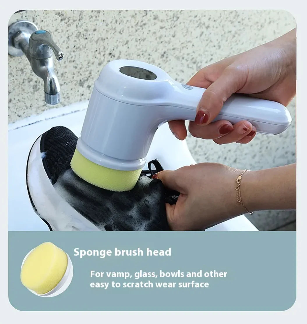 ScrubEase – Electric Kitchen Brush for Effortless Cleaning