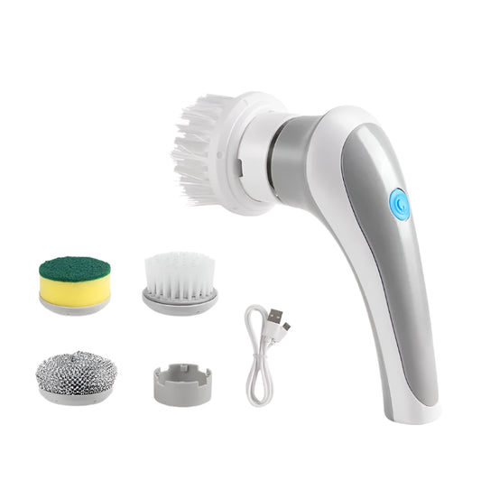 PowerScrub - Cordless 4-in-1 Electric Handheld Scrubber Brush