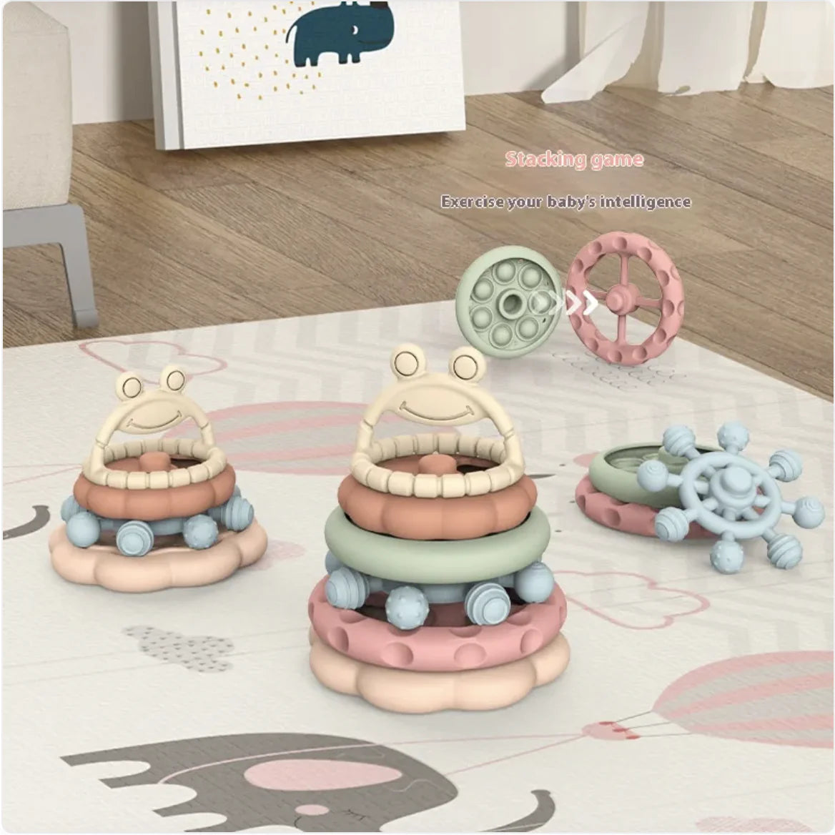 Silicone Stacking Toy