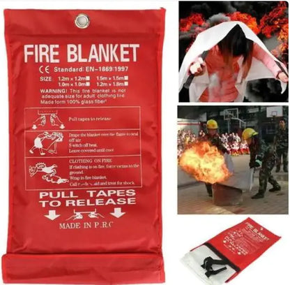 Fire Blanket for Kitchen Fires and Home Emergencies