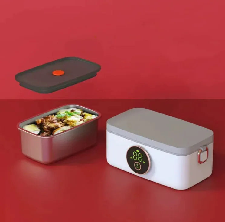 HeatMate - Electric Stainless Steel Bento Lunch Box for Meals