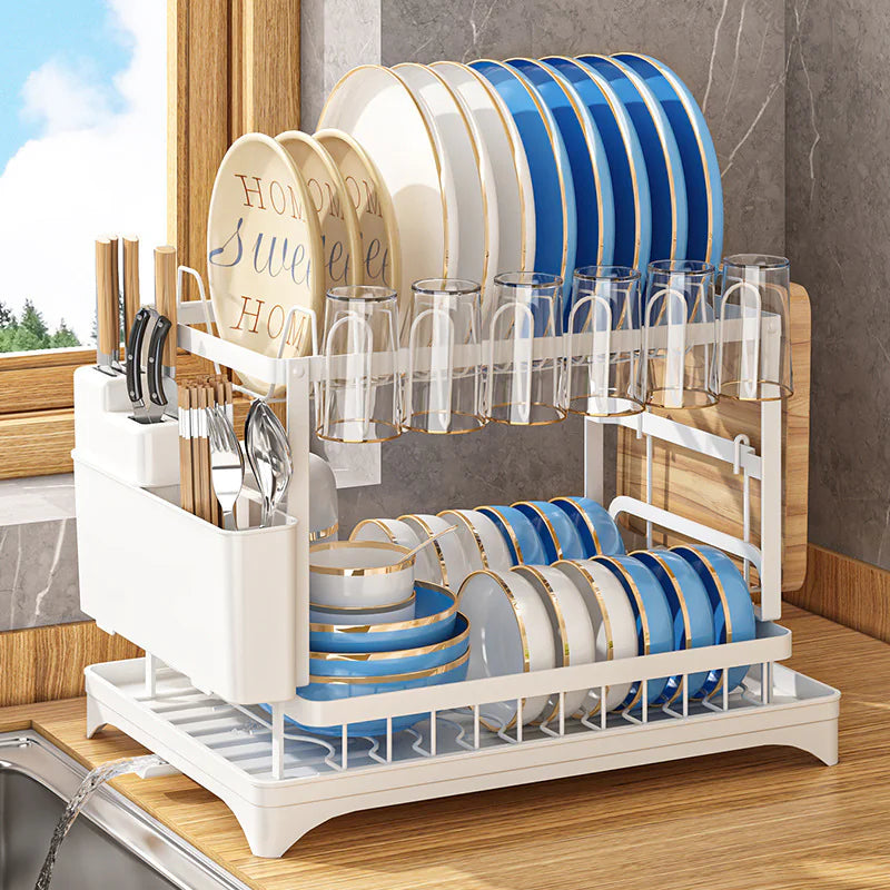 NeatNest - Compact Dish Drying Rack for Organized Kitchen Spaces