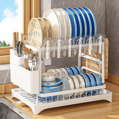NeatNest - Compact Dish Drying Rack for Organized Kitchen Spaces