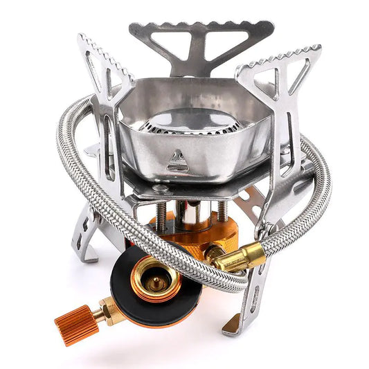 Outdoor Blue Flame Gas Stove for Camping and Picnic