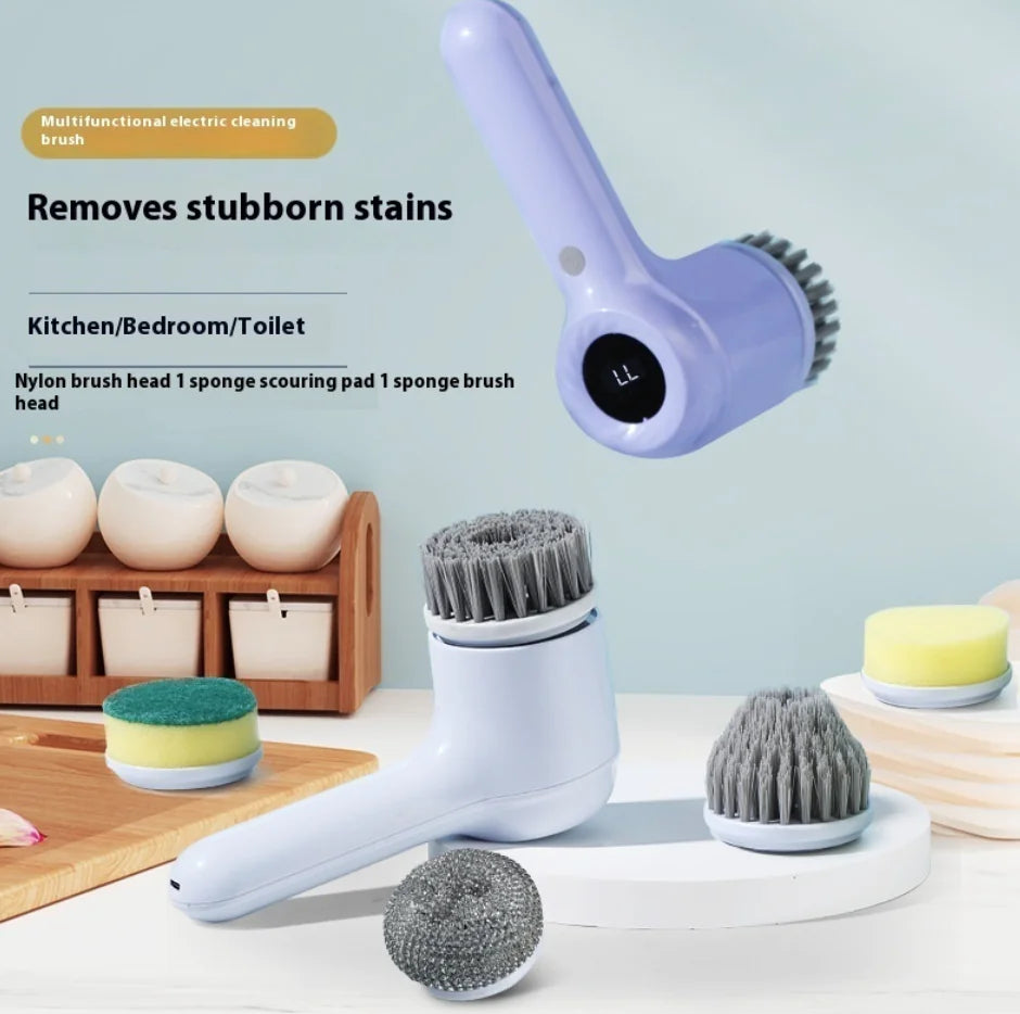 ScrubEase – Electric Kitchen Brush for Effortless Cleaning