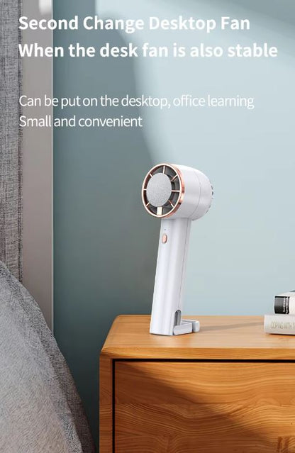 2000mAh Portable Mini Fan with Semiconductor Cooling