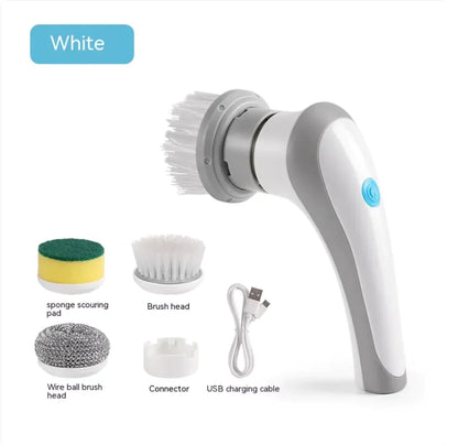 PowerScrub - Cordless 4-in-1 Electric Handheld Scrubber Brush