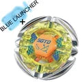 Beyblade with Blue Launcher