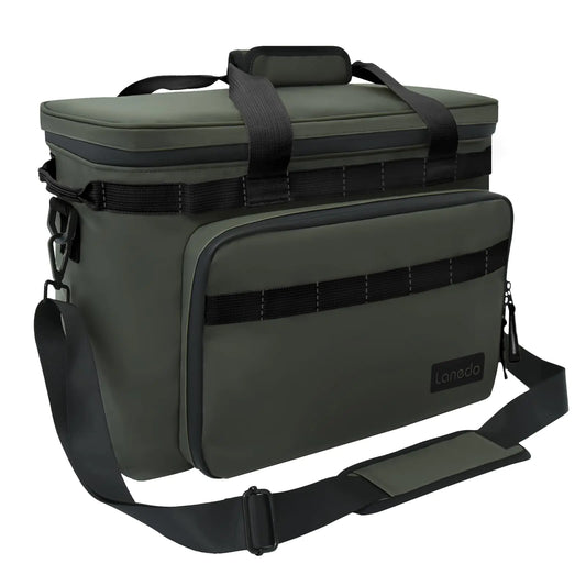 36-Can Soft Cooler Bag – Portable, Leakproof in Green