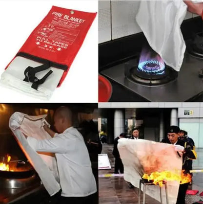 Fire Blanket for Kitchen Fires and Home Emergencies