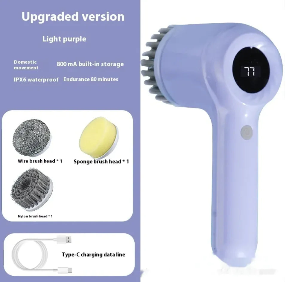 ScrubEase – Electric Kitchen Brush for Effortless Cleaning