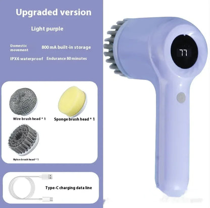 ScrubEase – Electric Kitchen Brush for Effortless Cleaning