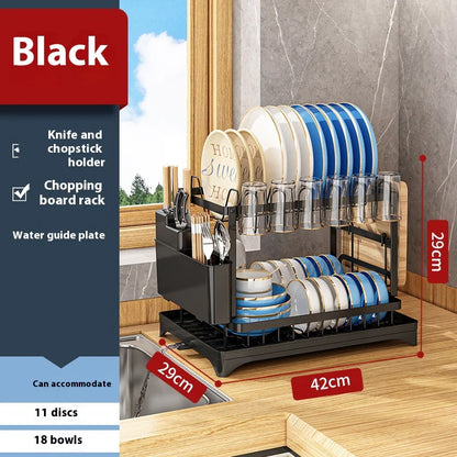 NeatNest - Compact Dish Drying Rack for Organized Kitchen Spaces